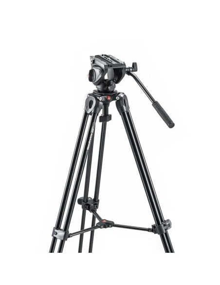 Kit 500, MVT502AM double tube telescopic tripod with transport bag