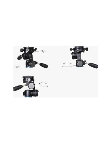 SIRUI FD-01 Head for Black Tripod Universal Overview