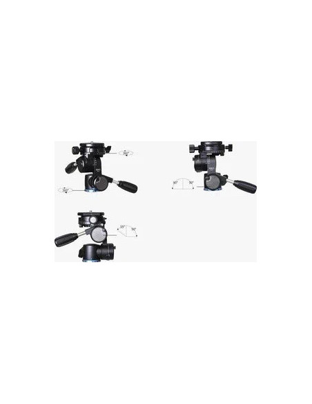 SIRUI FD-01 Head for Black Tripod Universal Overview