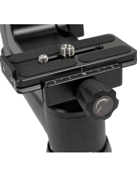 Gimbal PH-10 head in carbon fiber and aluminum