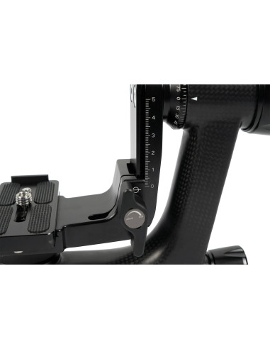 Gimbal PH-10 head in carbon fiber and aluminum