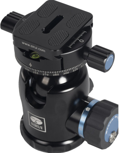 MT-20 ball head with double panning movement