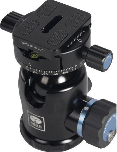 MT-20 ball head with double panning movement