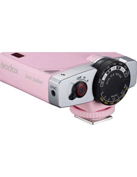 Retro Camera Flash Lux Junior Pink