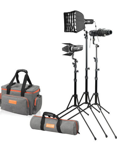 SA-D LED KIT WITH 3 S30 + ACCESSORIES