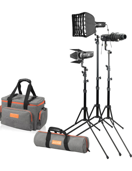 SA-D LED KIT WITH 3 S30 + ACCESSORIES
