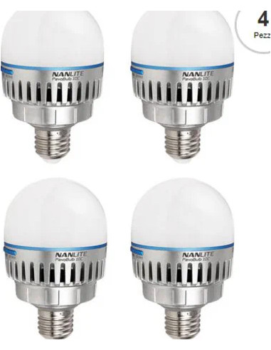 Pavo bulb kit 10c rgbww 4 pieces + accessories