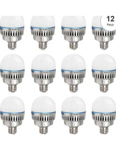 Pavo Bulb Kit 10c RGBWW 12 pieces + Accessories