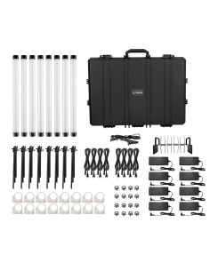 PAVOTUBE II 15XR LED RGB KIT 8 PIECES