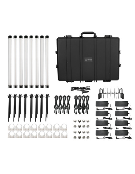 PAVOTUBE II 15XR LED RGB KIT 8 PIECES