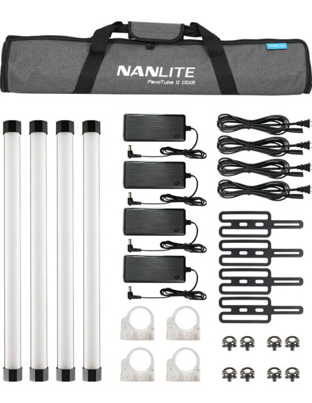 PAVOTUBE II 15XR LED RGB KIT 8 PIECES