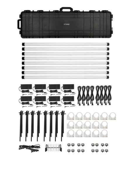 PAVOTUBE II 30XR RGB KIT 8 PIECES