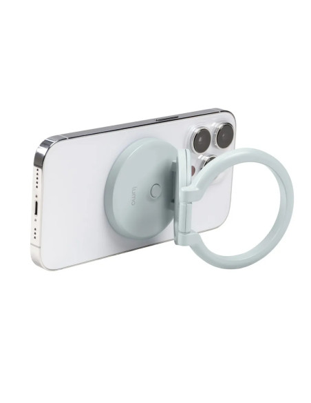 Lumo Bi-Color LED Ring Light Mint Blue