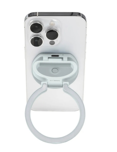 Lumo Bi-Color LED Ring Light Mint Blue
