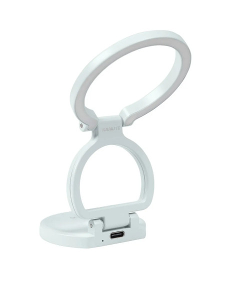 Lumo Bi-Color LED Ring Light Mint Blue
