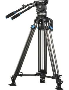 Tripod Heavy Duty SQ100 + VHS18 Professional Video Head 2