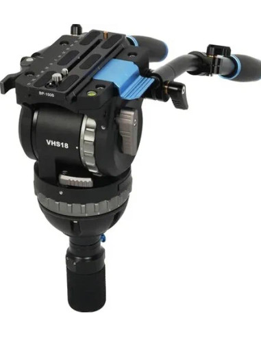 Tripod Heavy Duty SQ100 + VHS18 Professional Video Head