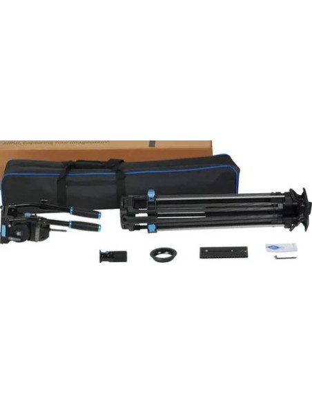 Tripod Heavy Duty SQ100 + VHS18 Professional Video Head