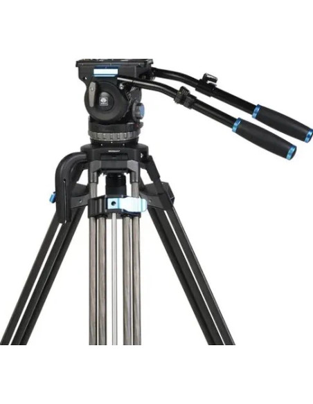 Tripod Heavy Duty SQ100 + VHS18 Professional Video Head
