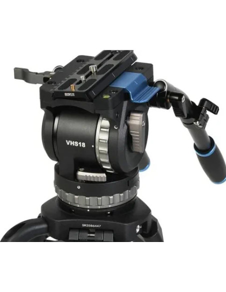 Tripod Heavy Duty SQ100 + VHS18 Professional Video Head