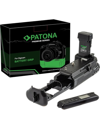 Premium BG-R10 Handle for Canon EOSR 5 for 2 LP-E6NH LP-E6N Batteries or LP-E6 Included Battery Grip Remote Control