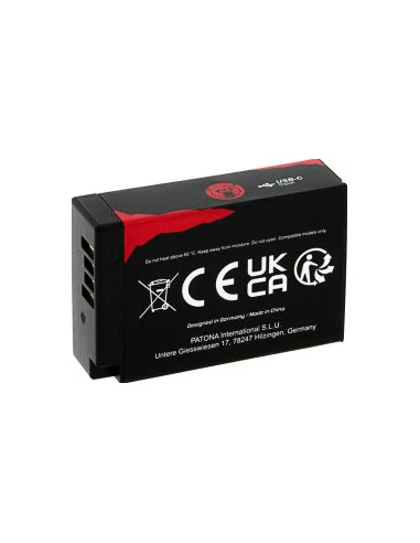 BERENSTARGH Battery With USB-C Input for CANON LPS-e17