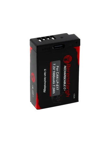 BERENSTARGH Battery With USB-C Input for CANON LPS-e17