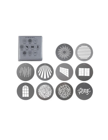 Set of gobo for PJ-BM 25-45 SET1 10PZ - Size M