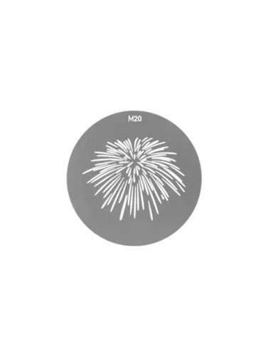 Set of Gobo for PJ-BM 25-45 SET2 10pcs - Size M
