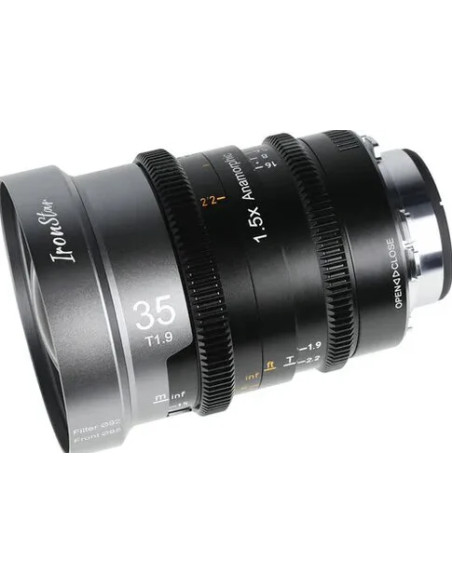 IronStar 35mm T / 1.9 1.5x Anamorphic Full Frame Cine Blue Flare EF / PL