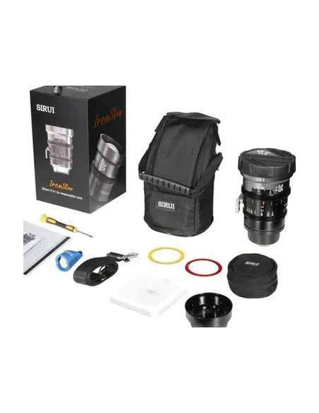 IronStar 35mm T / 1.9 1.5x Anamorphic Full Frame Cine Blue Flare EF / PL