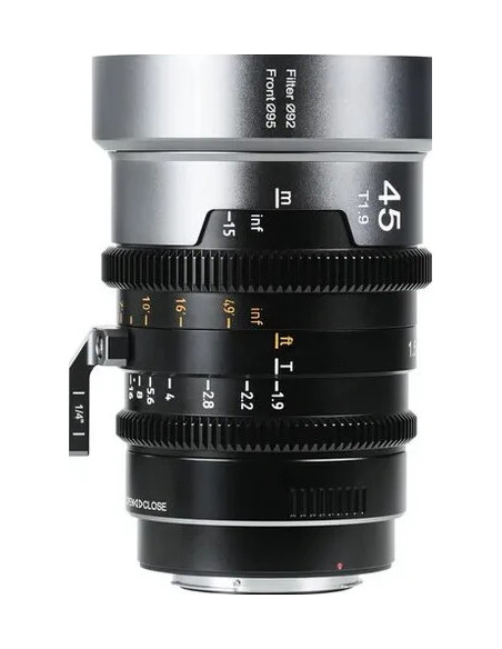 IronStar 45mm T / 1.9 1.5x Anamorphic Full Frame Cine Blue Flare EF / PL