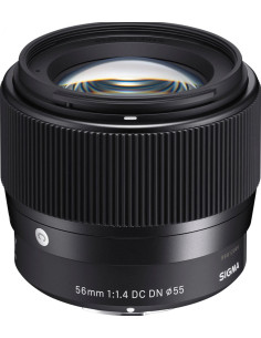 56mm f / 1.4 dc dn contemporary micro 4/3 2