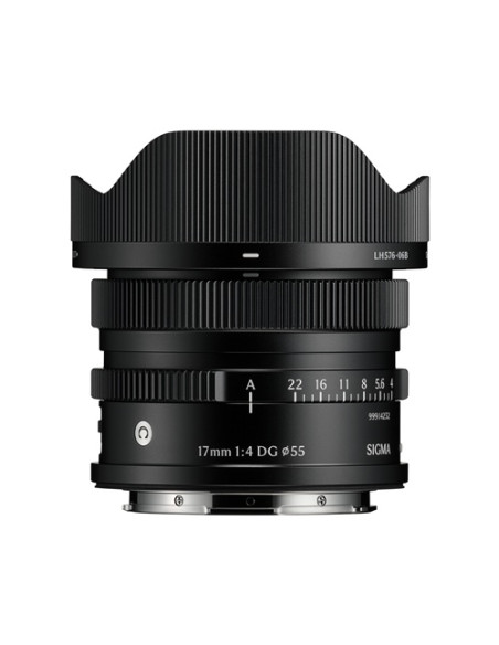 17mm f / 4 dg contemporary L-mount - black i-series