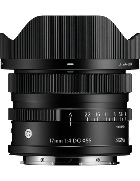 17mm f / 4 dg contemporary L-mount - black i-series