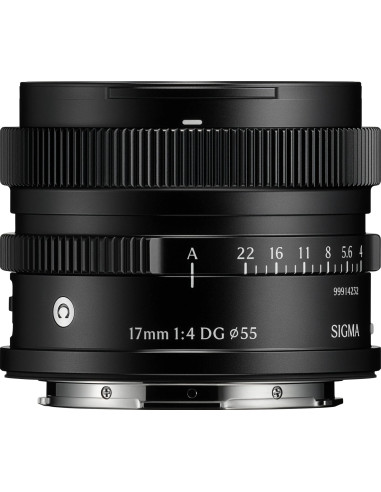 17mm f / 4 dg contemporary L-mount - black i-series