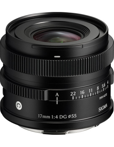 17mm f / 4 dg contemporary L-mount - black i-series