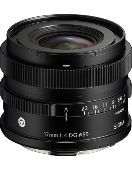 17mm f / 4 dg contemporary L-mount - black i-series