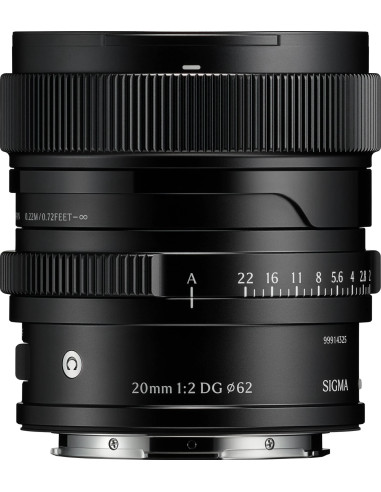 20mm f / 2 dg contemporary L-mount - black i-series