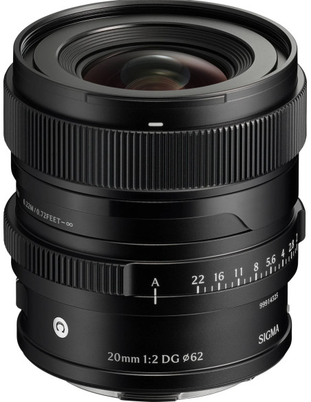 20mm f / 2 dg contemporary L-mount - black i-series