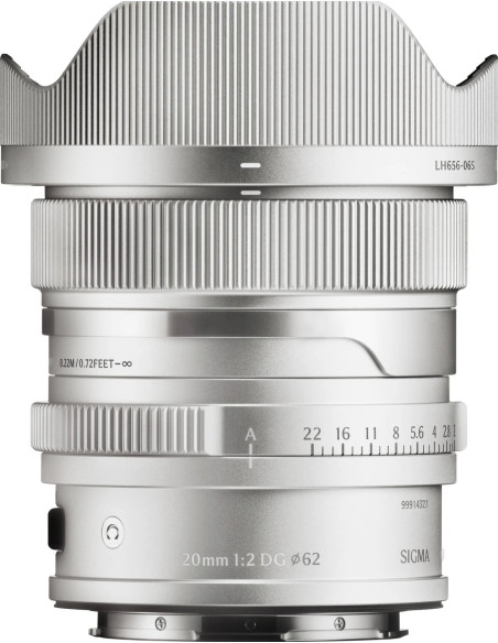 20mm f / 2 DG Contemporary L-mount - Silver i-Series