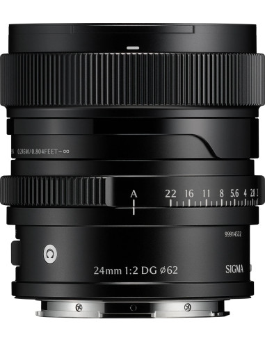 24mm f / 2 DG Contemporary L-mount - Black I-Series