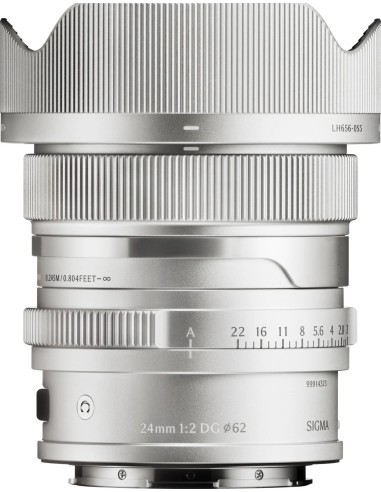 24mm f / 2 DG Contemporary L-Mount - Silver i-Series
