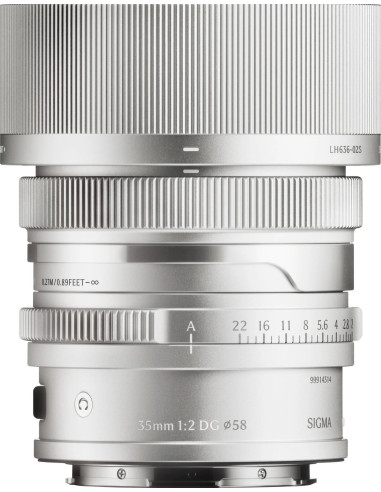 35mm f / 2 DG Contemporary L-Mount - Silver i-series