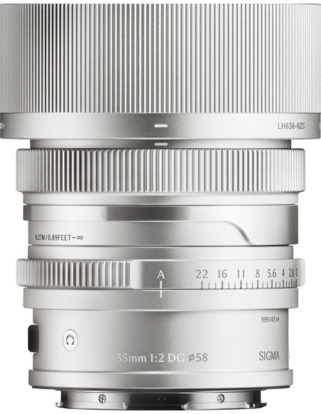 35mm f / 2 DG Contemporary L-Mount - Silver i-series