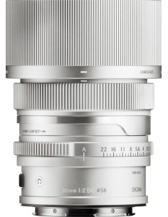 50mm f / 2 DG Contemporary L-Mount - Silver i-Series 2