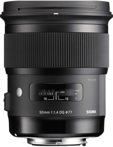 50mm f / 1.4 dg hsm art canon