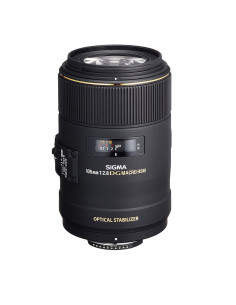105mm f / 2.8 ex dg macro os hsm nikon stabilized