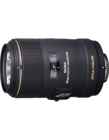 105mm f / 2.8 ex dg macro os hsm nikon stabilized