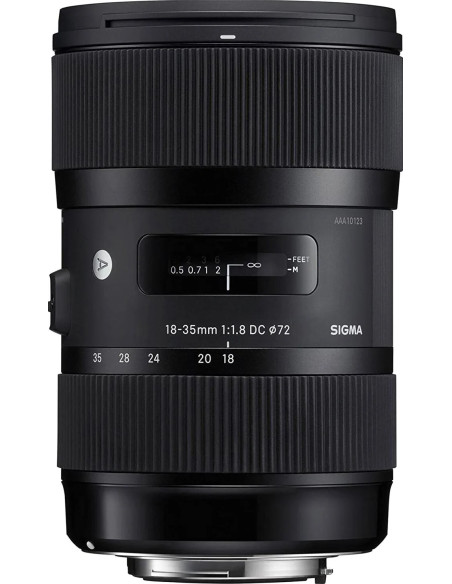 18-35mm f / 1.8 dc hsm art sigma
